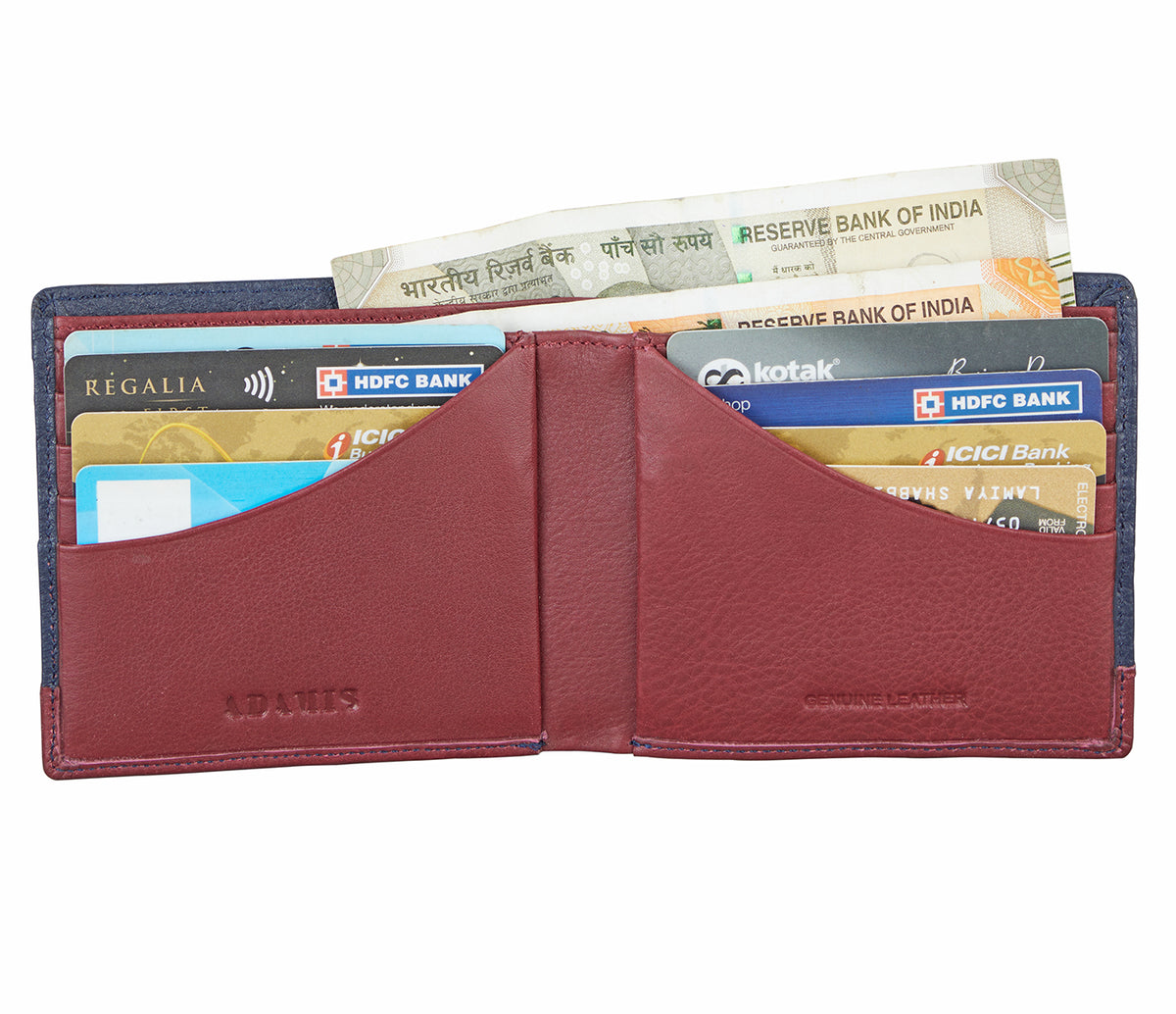 Andrew Mens Wallet-Blue