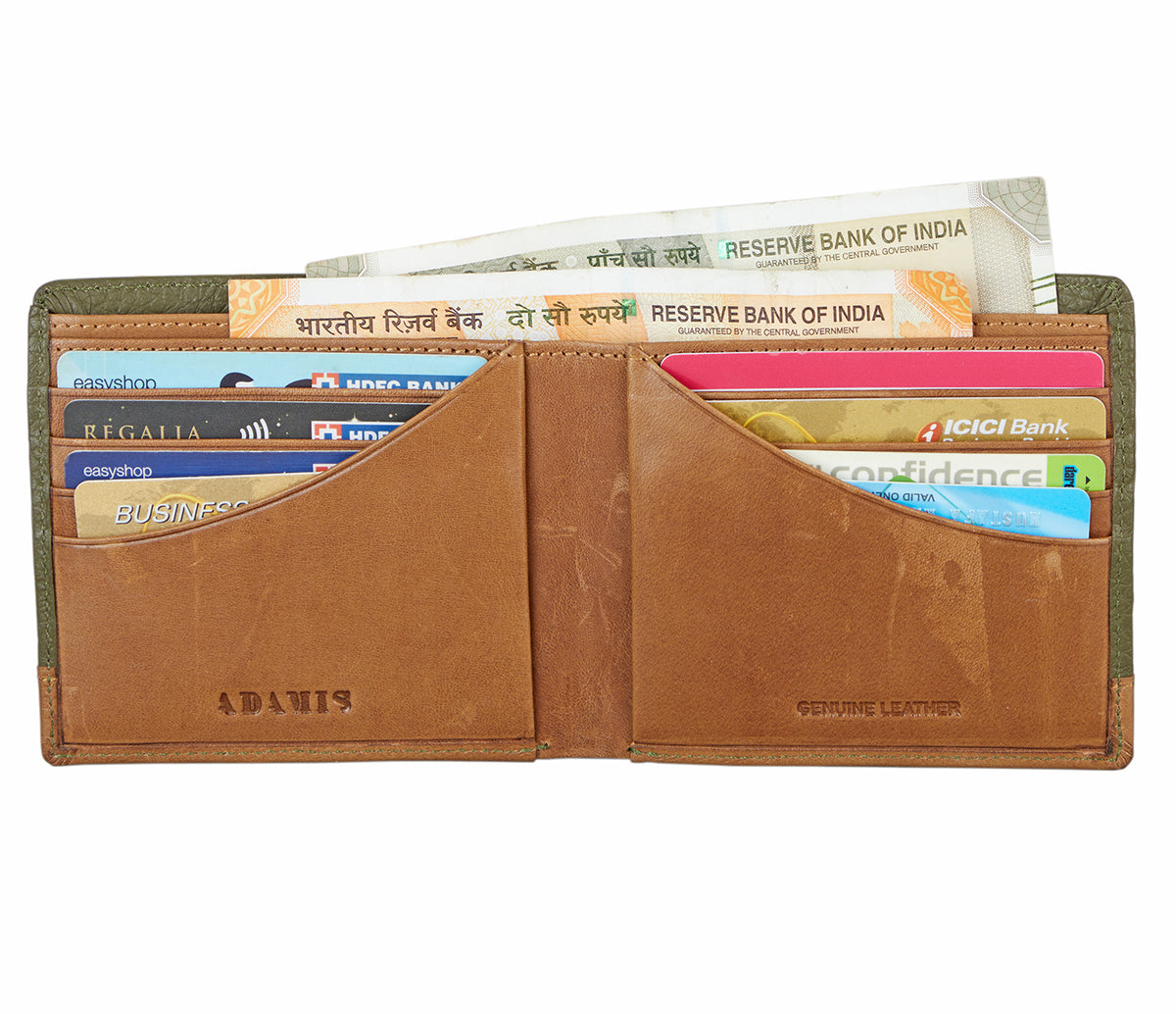 Andrew Mens Wallet-Green