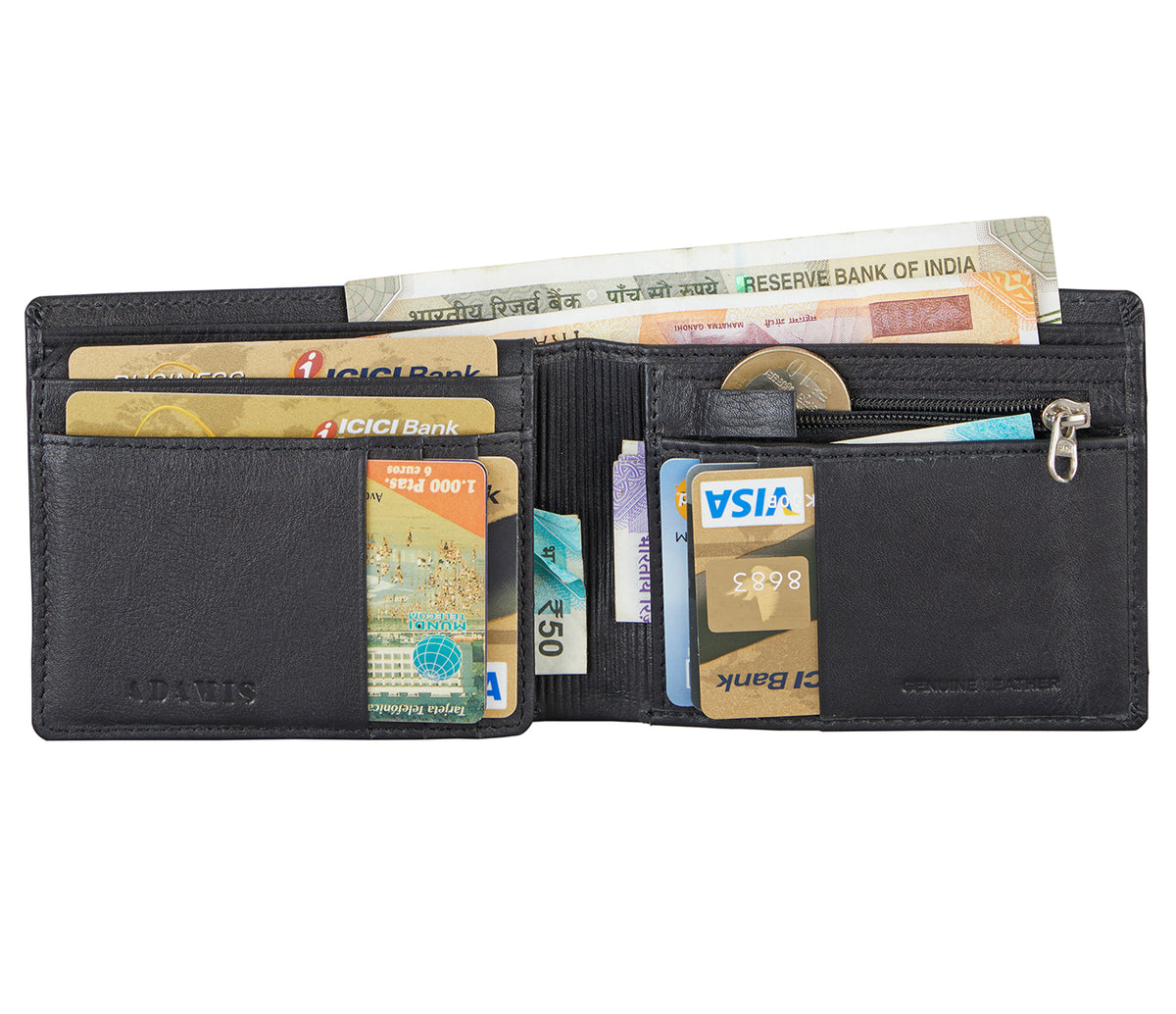 Pedro Mens Wallet-Black