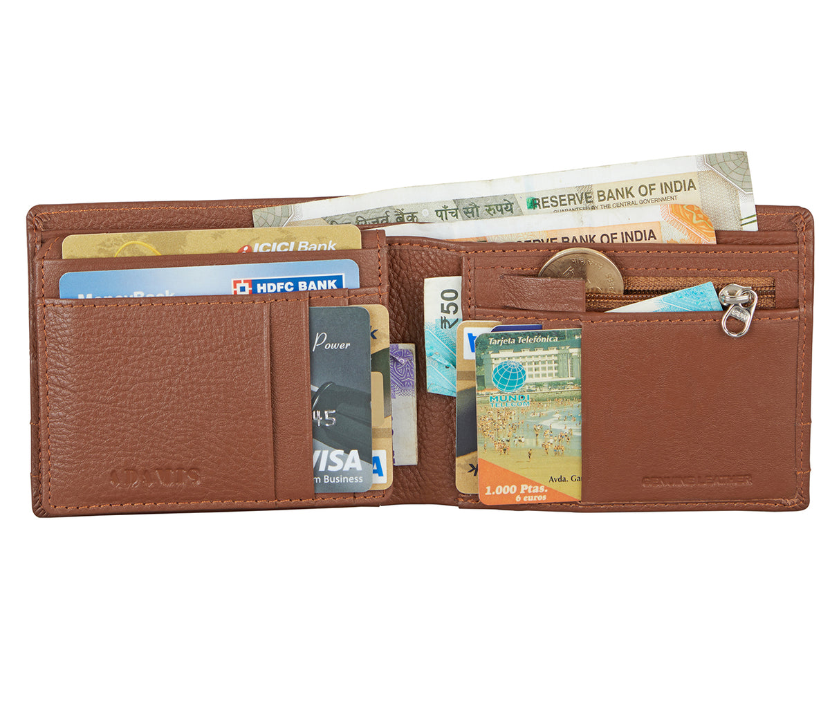 Pedro Mens Wallet-Tan