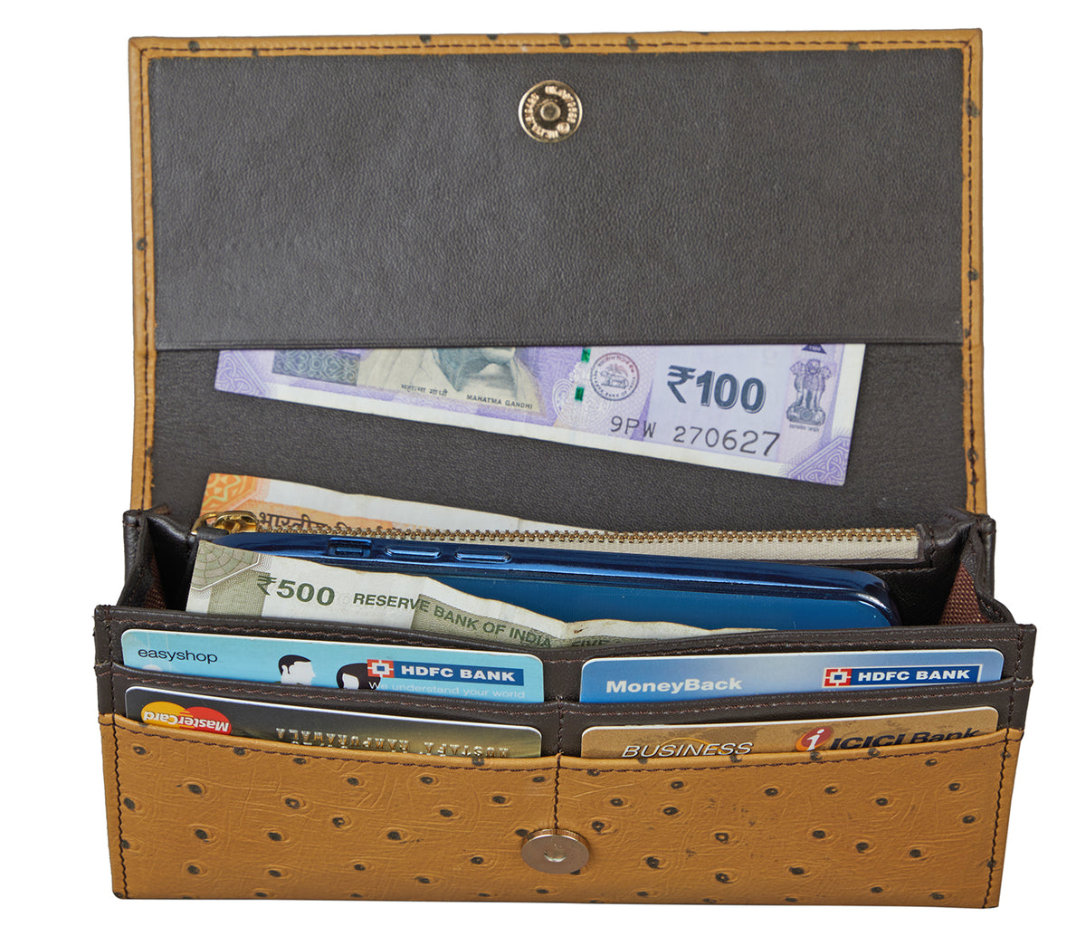 Imala Womens Wallet - Beige