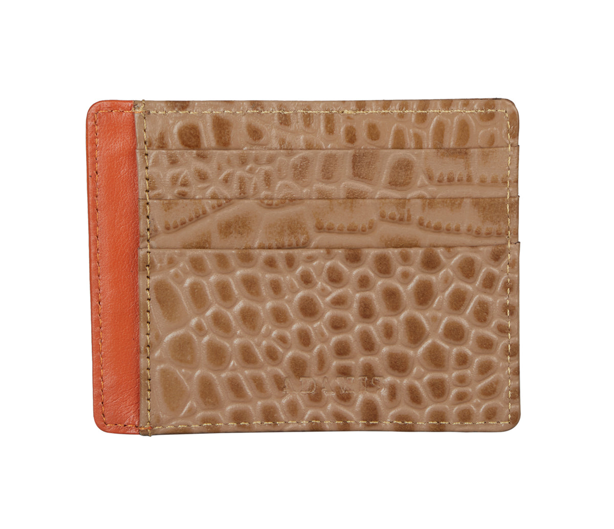 Credit and Business Card Case - Beige