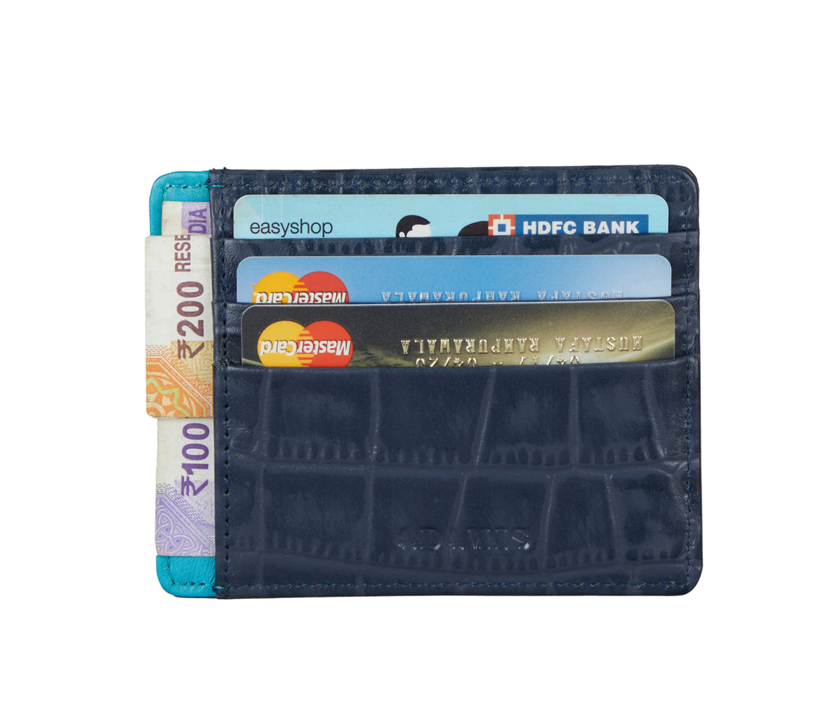 Credit and Business Card Case - Blue