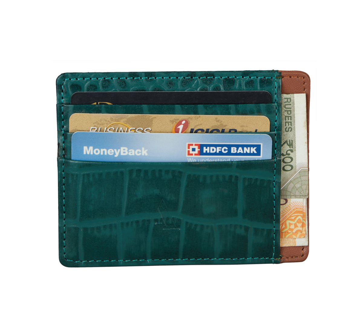 Credit and Business Card Case - Green