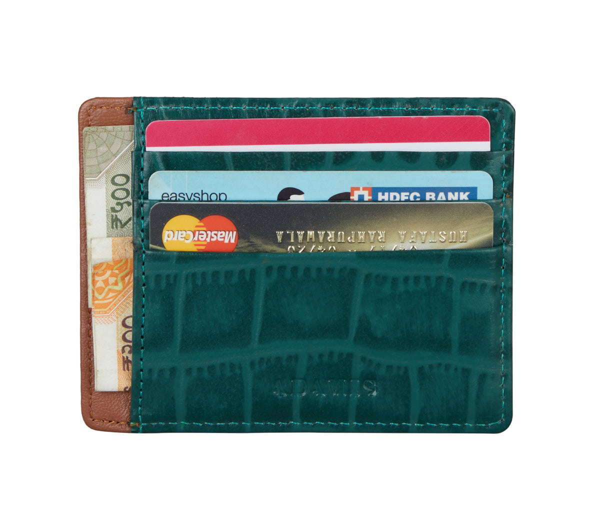 Credit and Business Card Case - Green