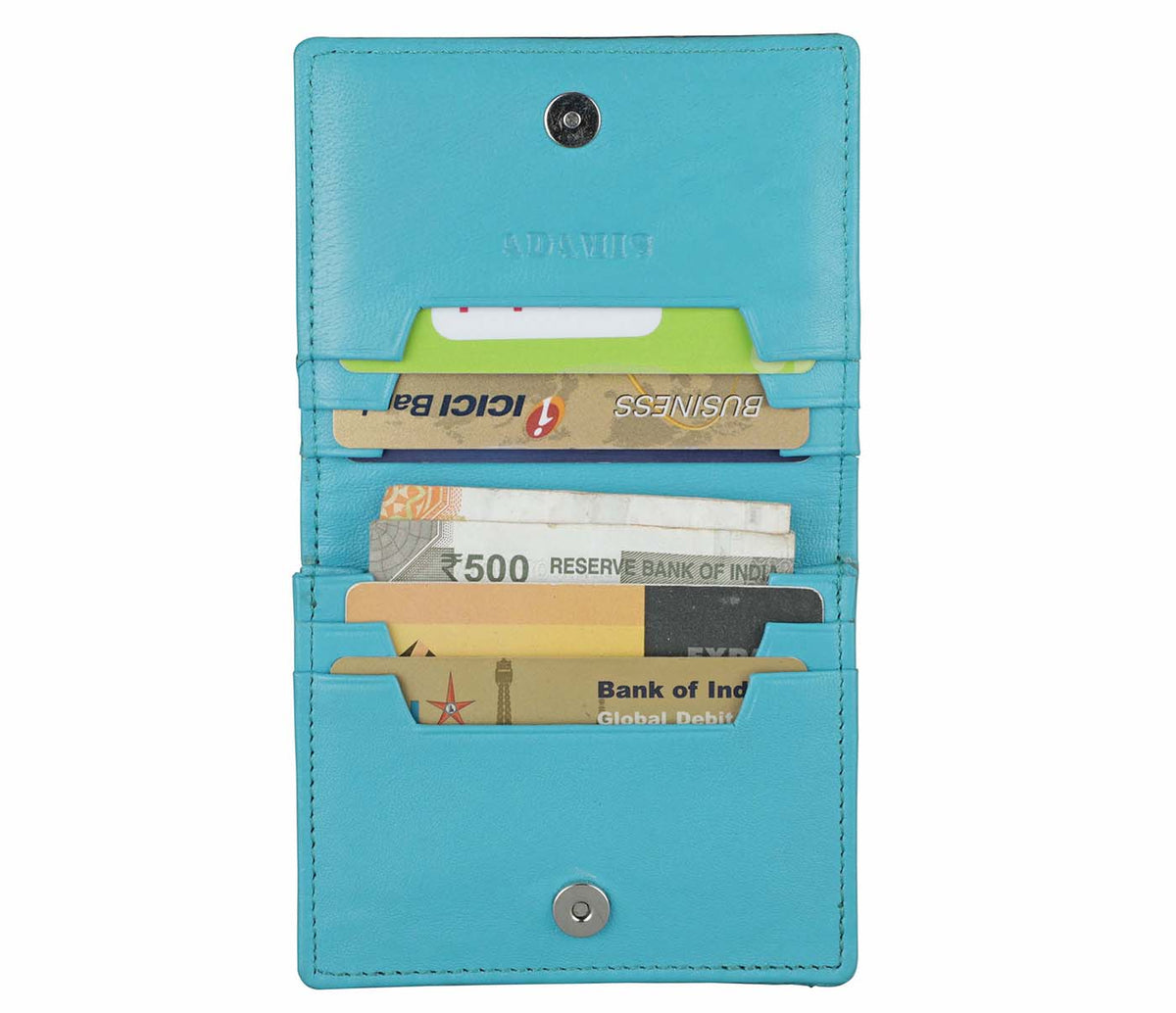Credit and Business Card Case - Blue