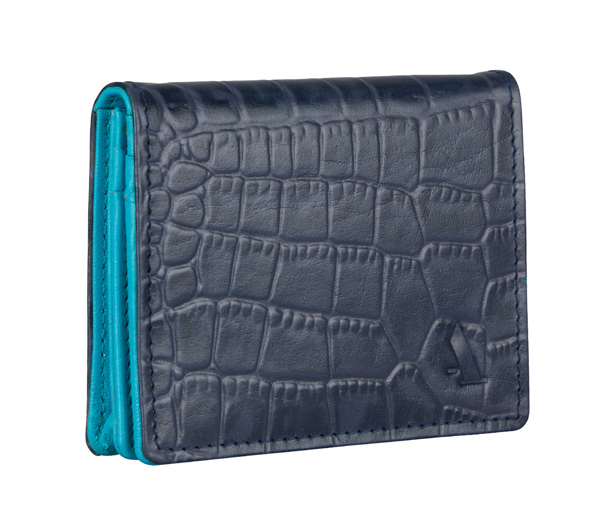 Credit and Business Card Case - Blue