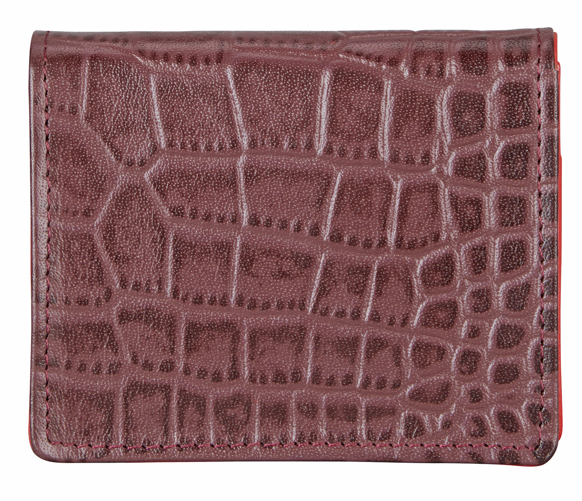 Credit and Business Card Case - Wine