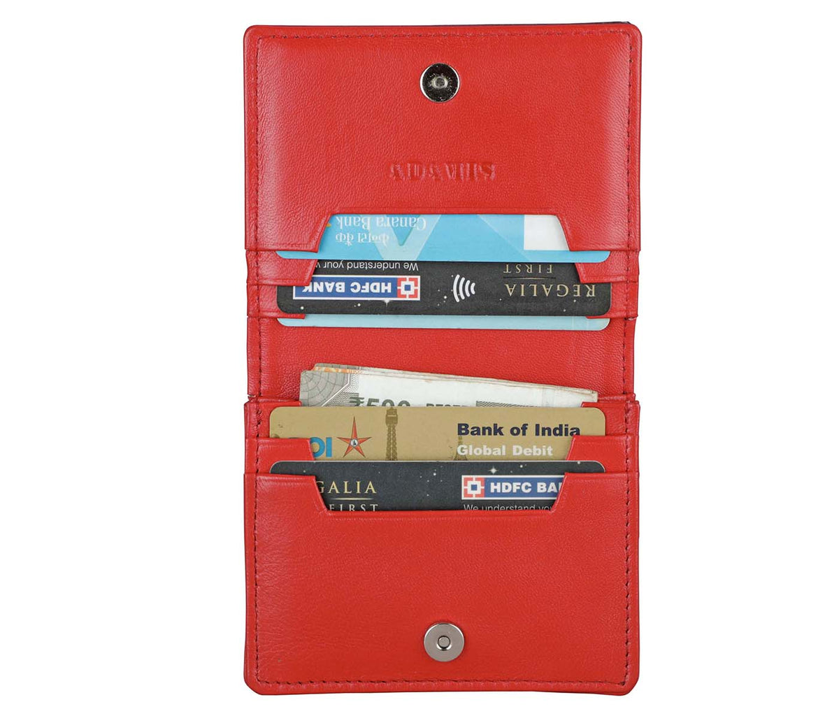 Credit and Business Card Case - Wine