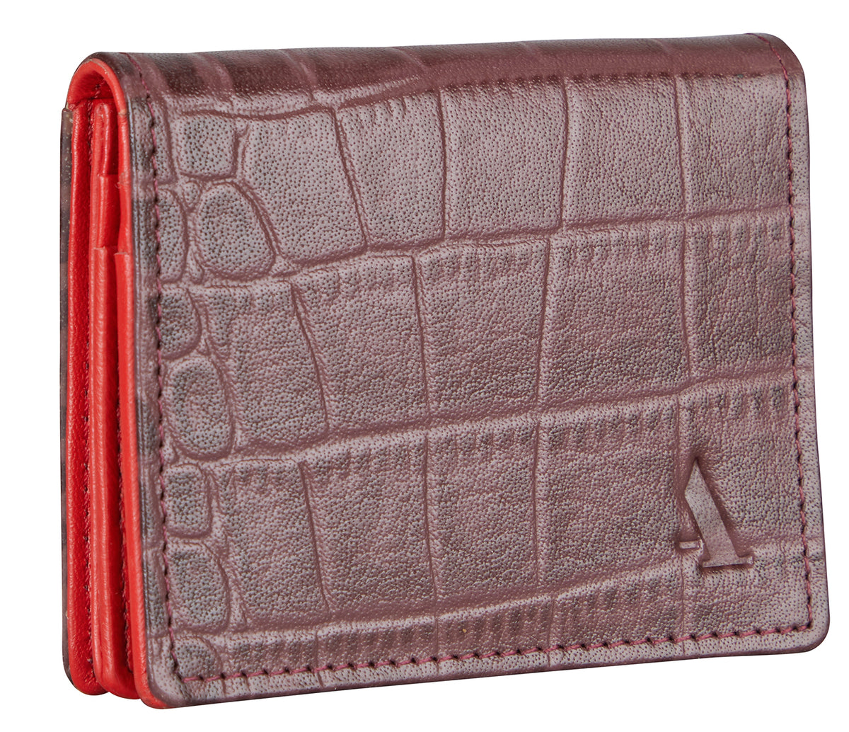 Credit and Business Card Case - Wine
