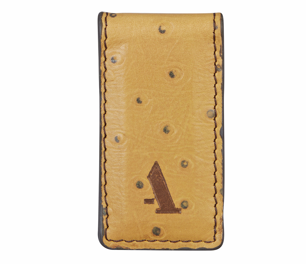 Magnetic Money Clip And Card Holder - Beige