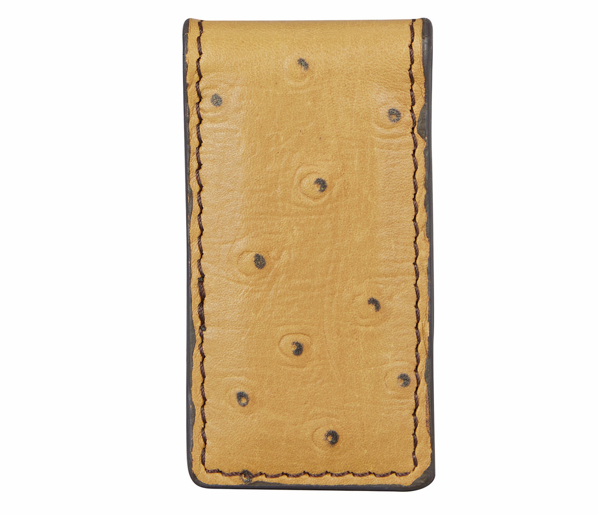 Magnetic Money Clip And Card Holder - Beige