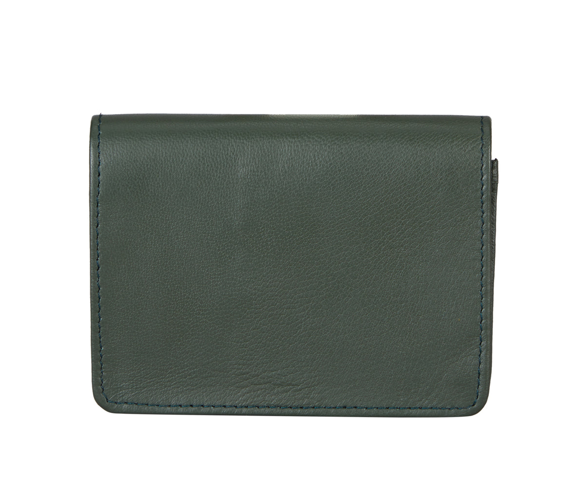Credit And Business Card Case - Green