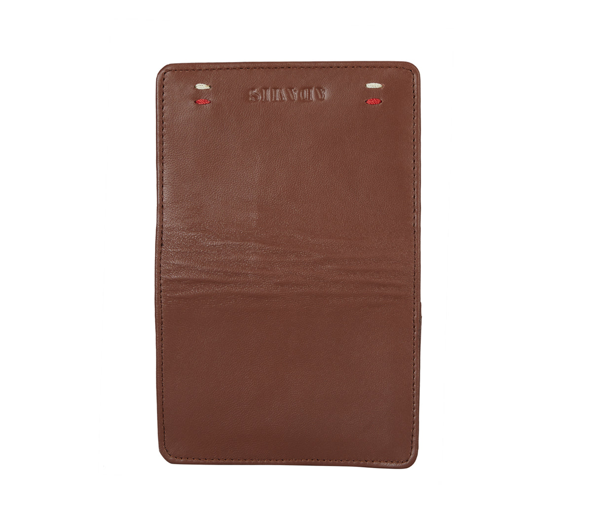 Credit And Business Card Case - Tan