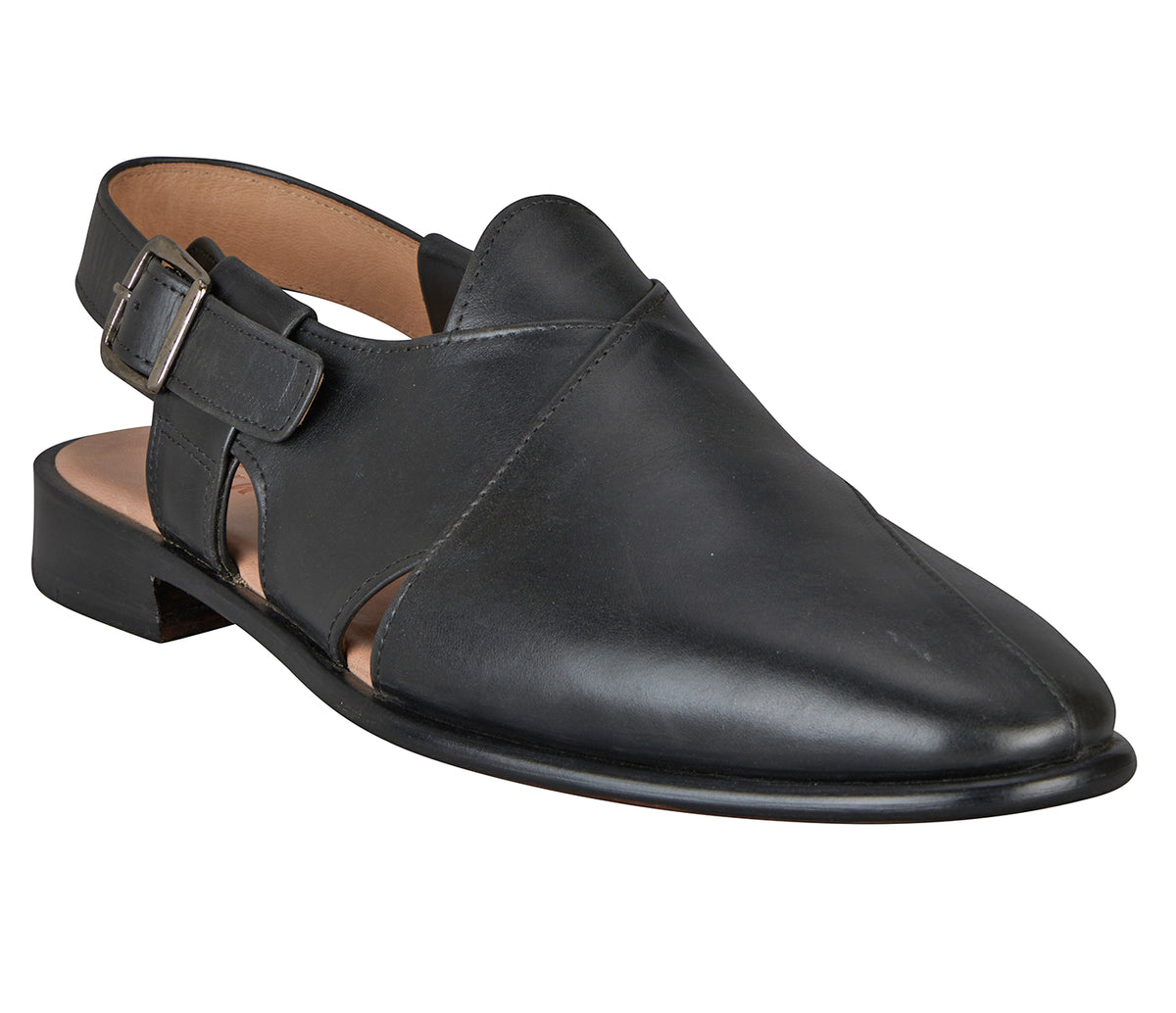 Ethnic Pathani Sandal - Black