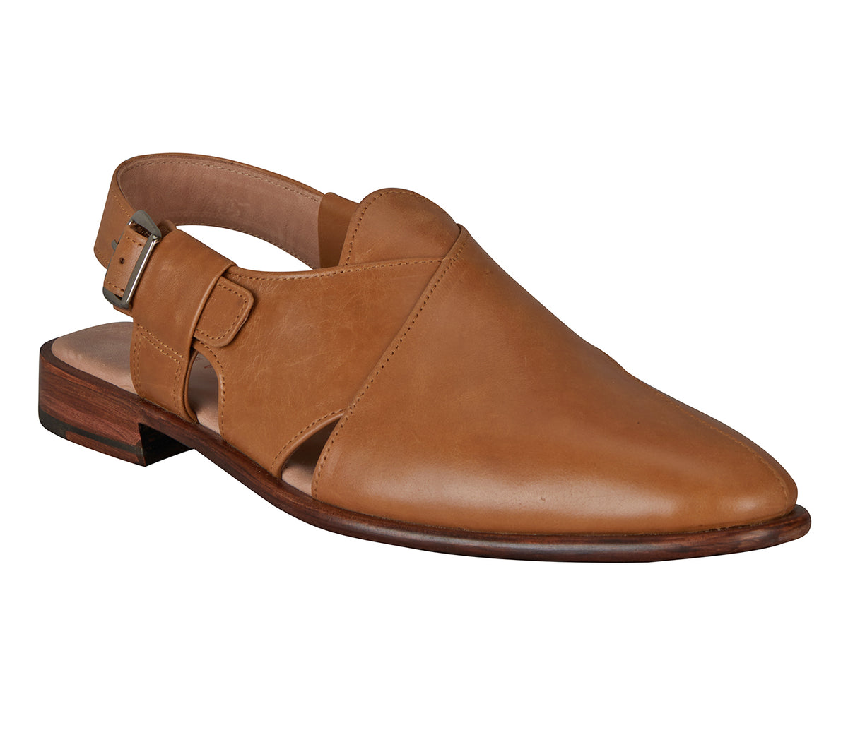 Ethnic Pathani Sandal - Tan