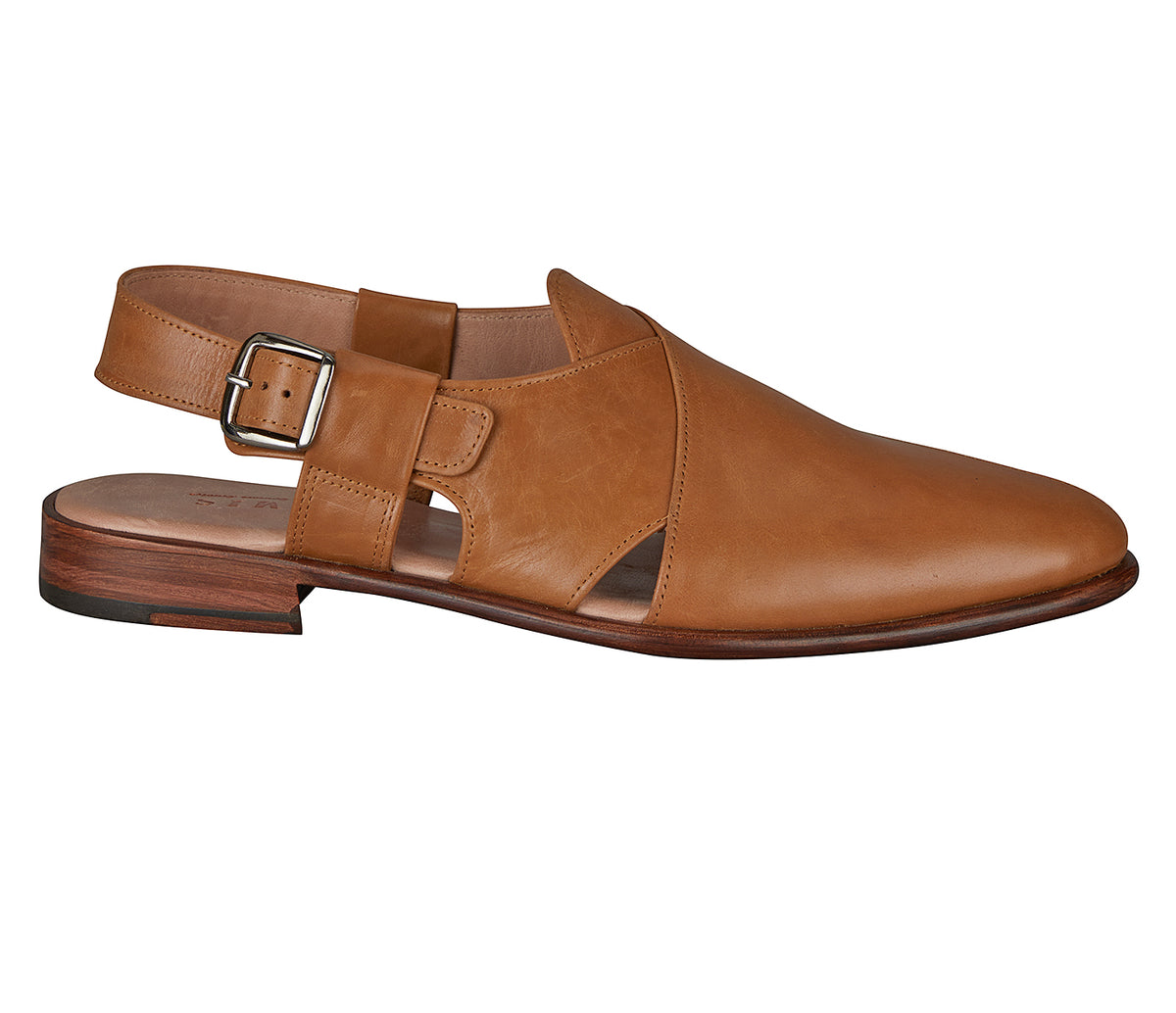 Ethnic Pathani Sandal - Tan