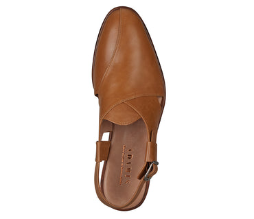 Ethnic Pathani Sandal - Tan