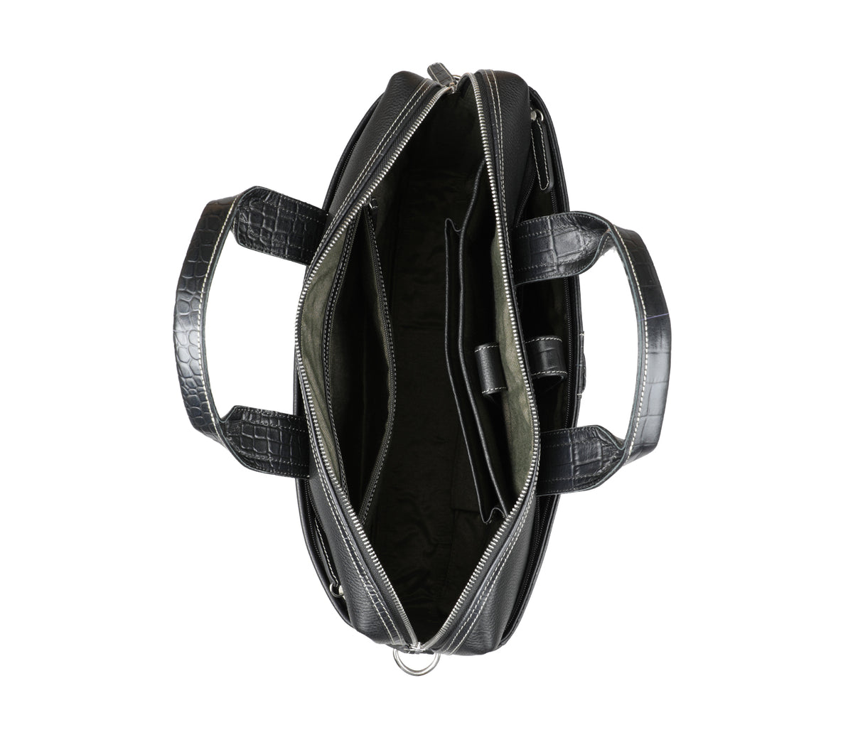 Carlos Laptop, Portfolio Bag - Black