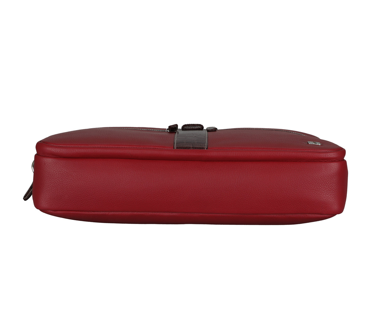 Carlos Laptop, Portfolio Bag - Red
