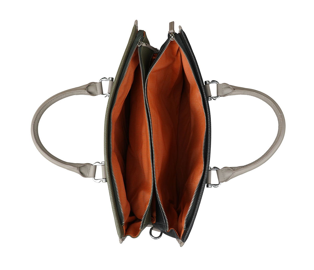 Noah Laptop, Portfolio Bag - Green/Black