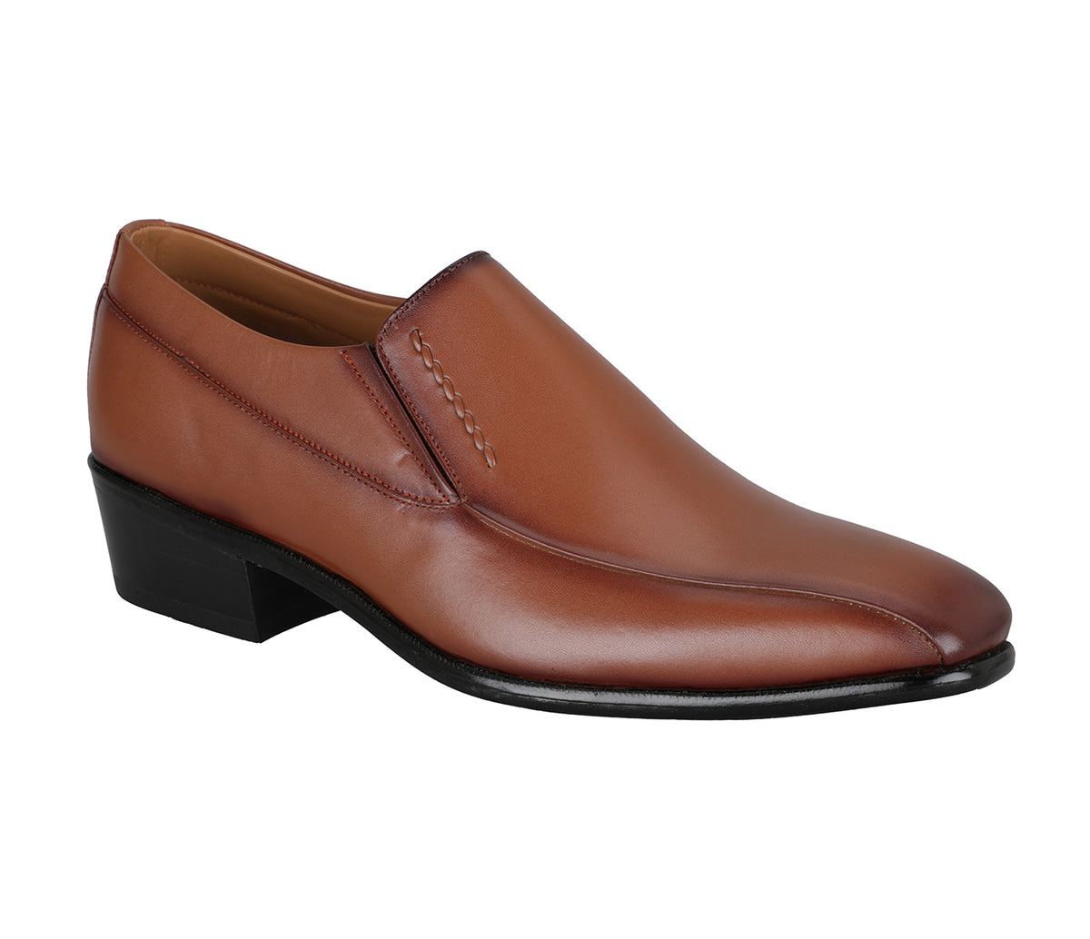 Loafer In Smooth Leather - Tan