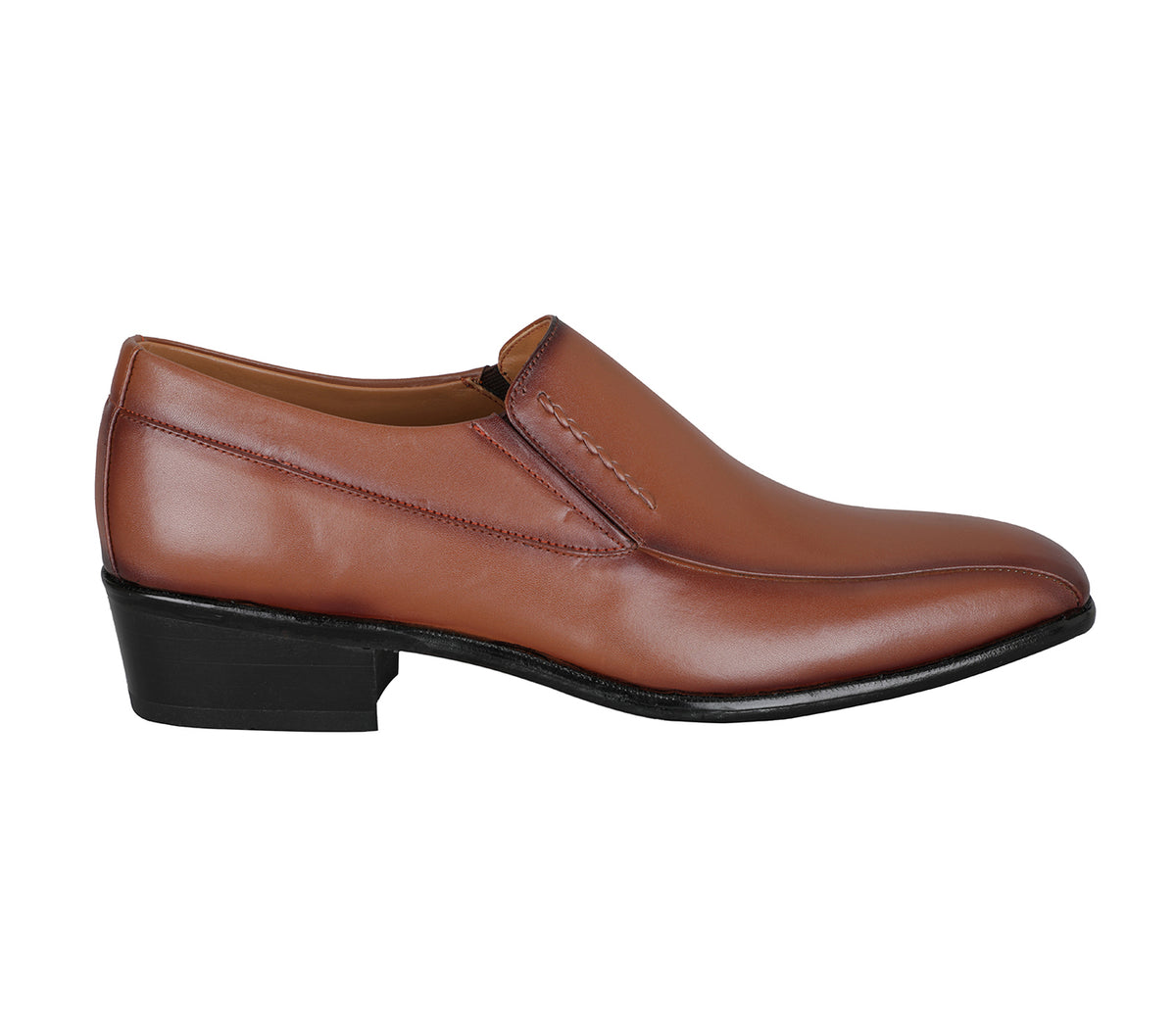 Loafer In Smooth Leather - Tan