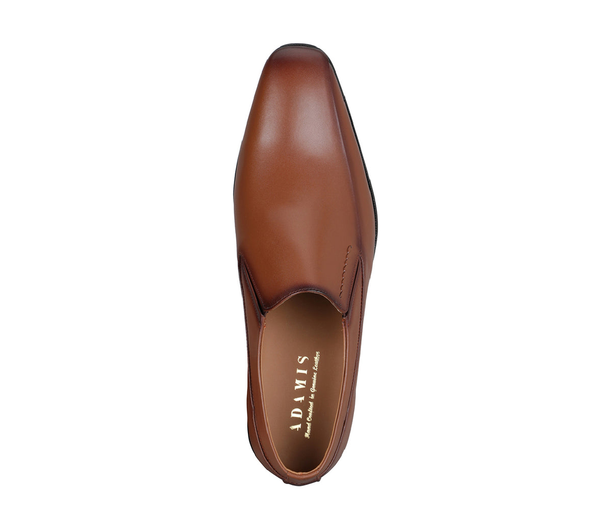 Loafer In Smooth Leather - Tan