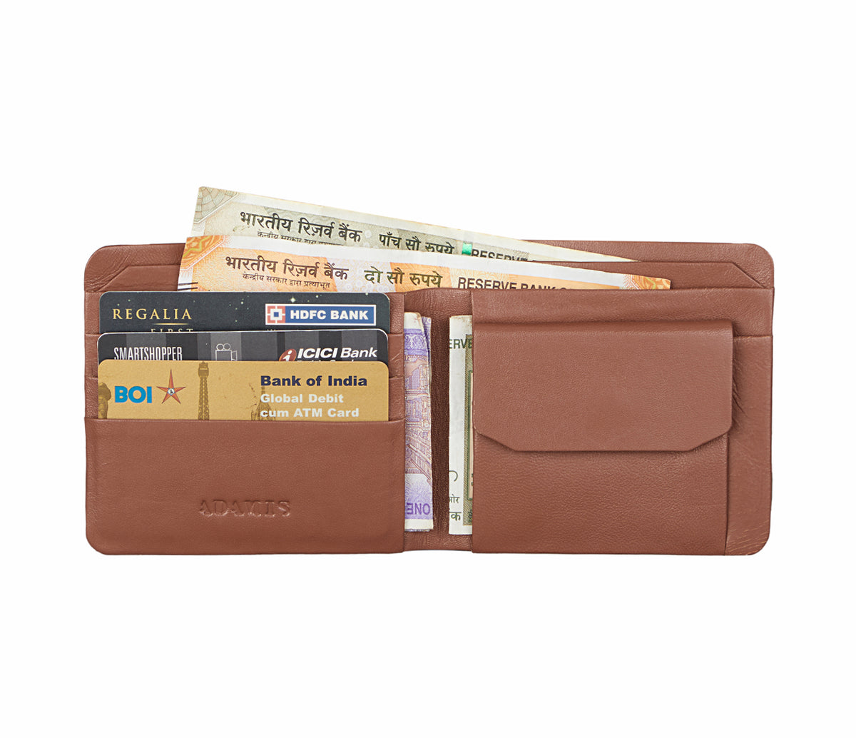 Ashton Mens Wallet - Tan