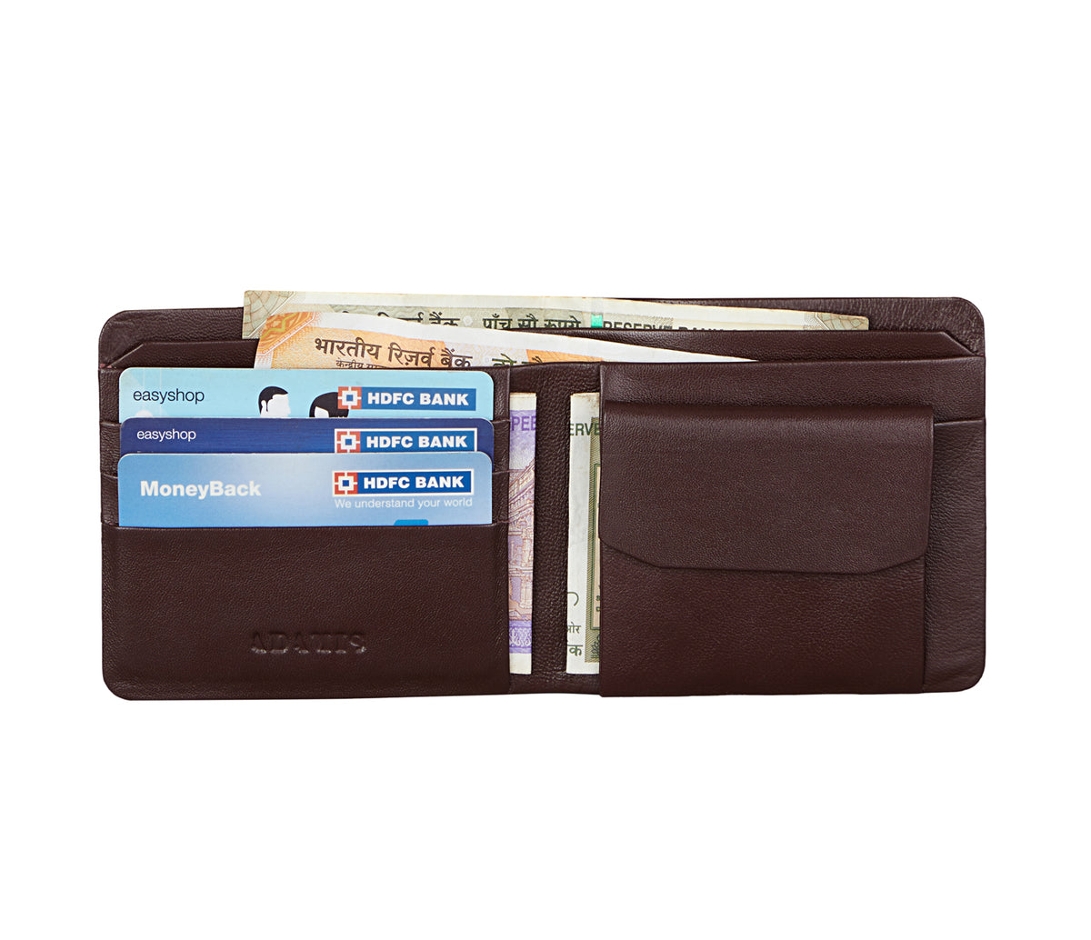 Ashton Mens Wallet - Wine
