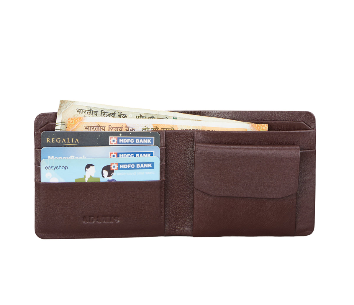 Ashton Mens Wallet - Wine