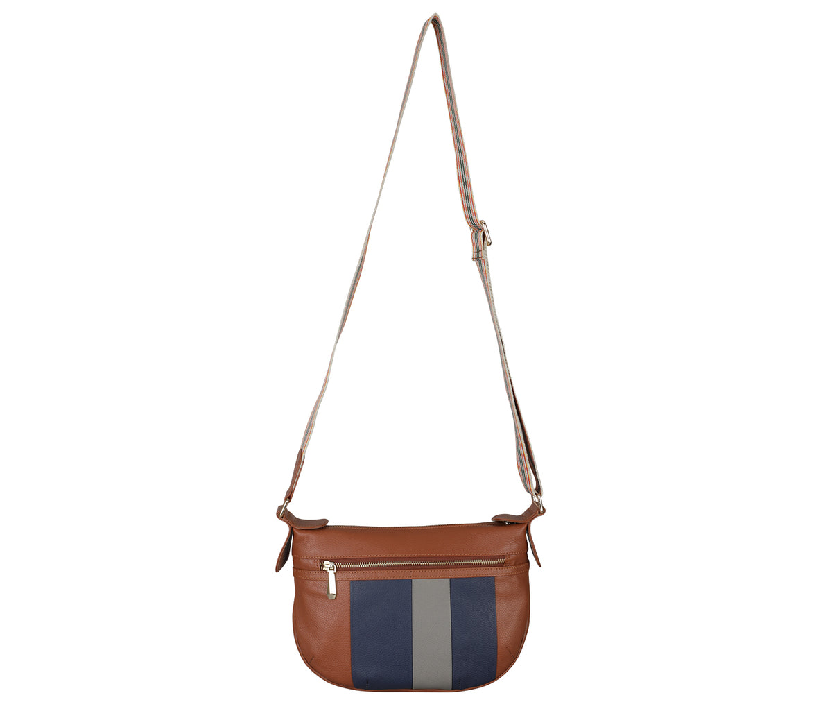Zurine Sling Bag-Tan