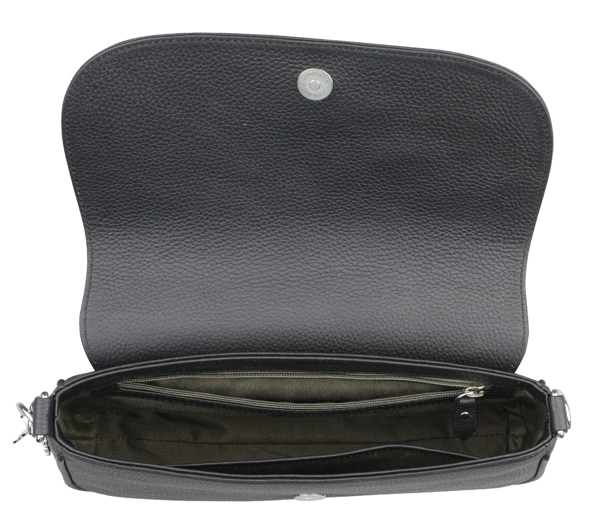 Esmeralda Sling Cross Body Bag-Black