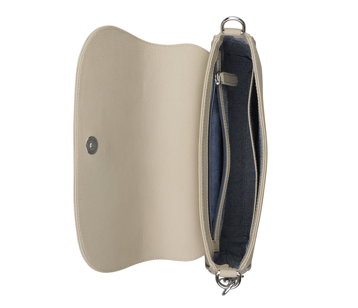 Esmeralda Sling Cross Body Bag-Beige