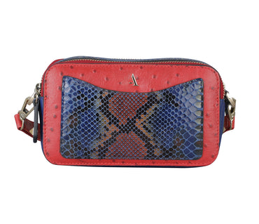 Elisa Evening And Cross Body Bag-Red