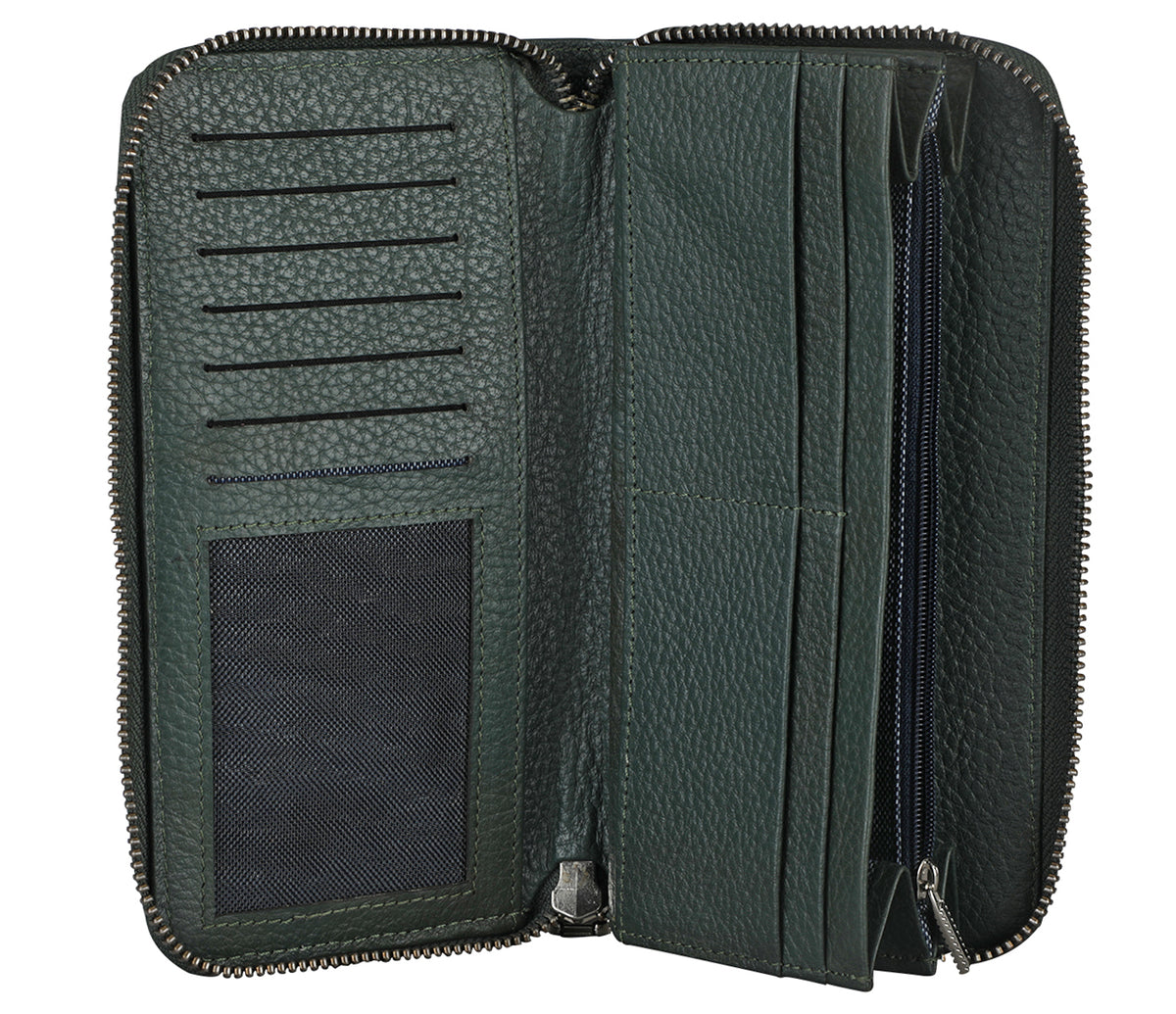 Aurelia Womens Wallet - Green