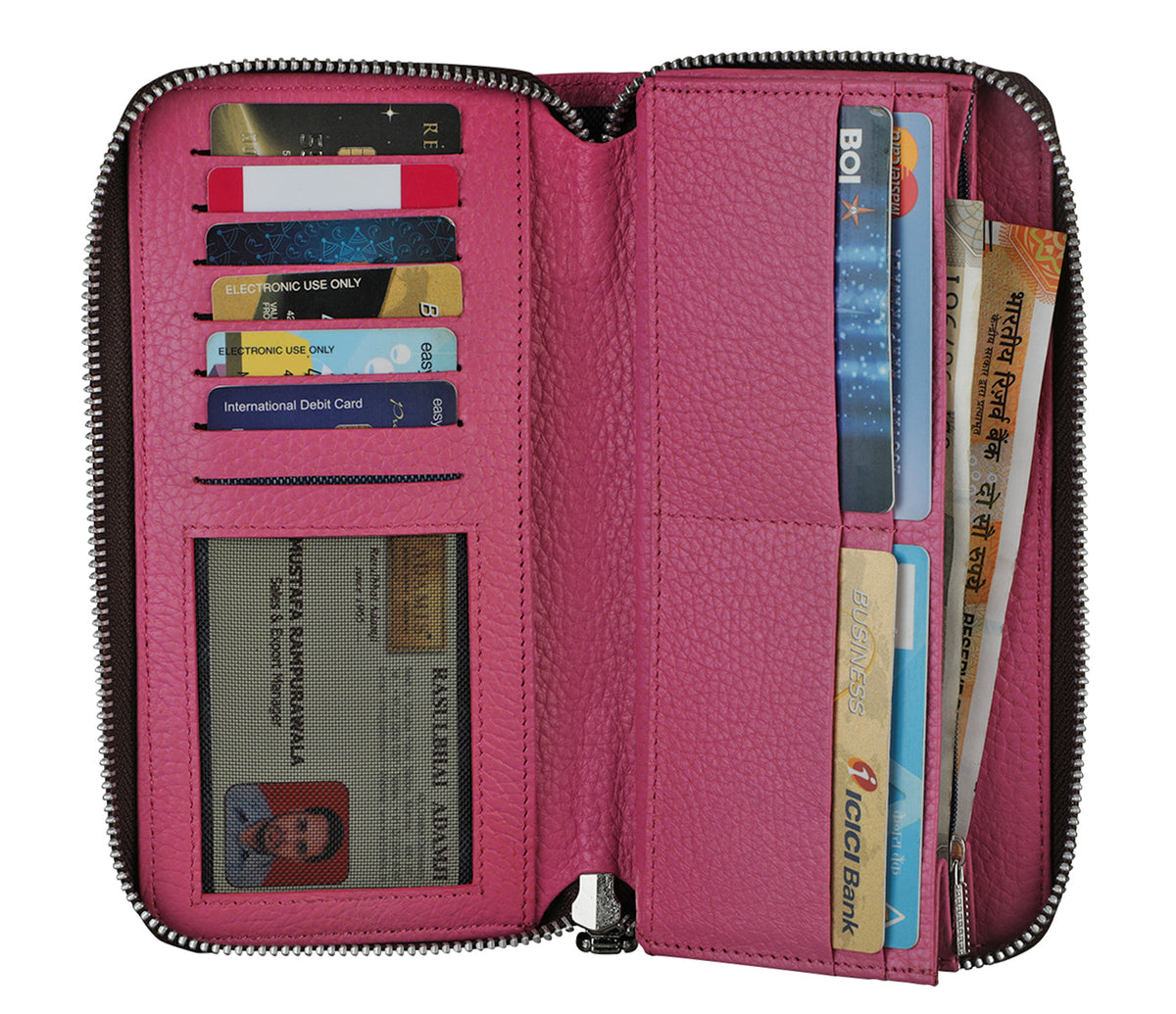 Aurelia Womens Wallet - Pink