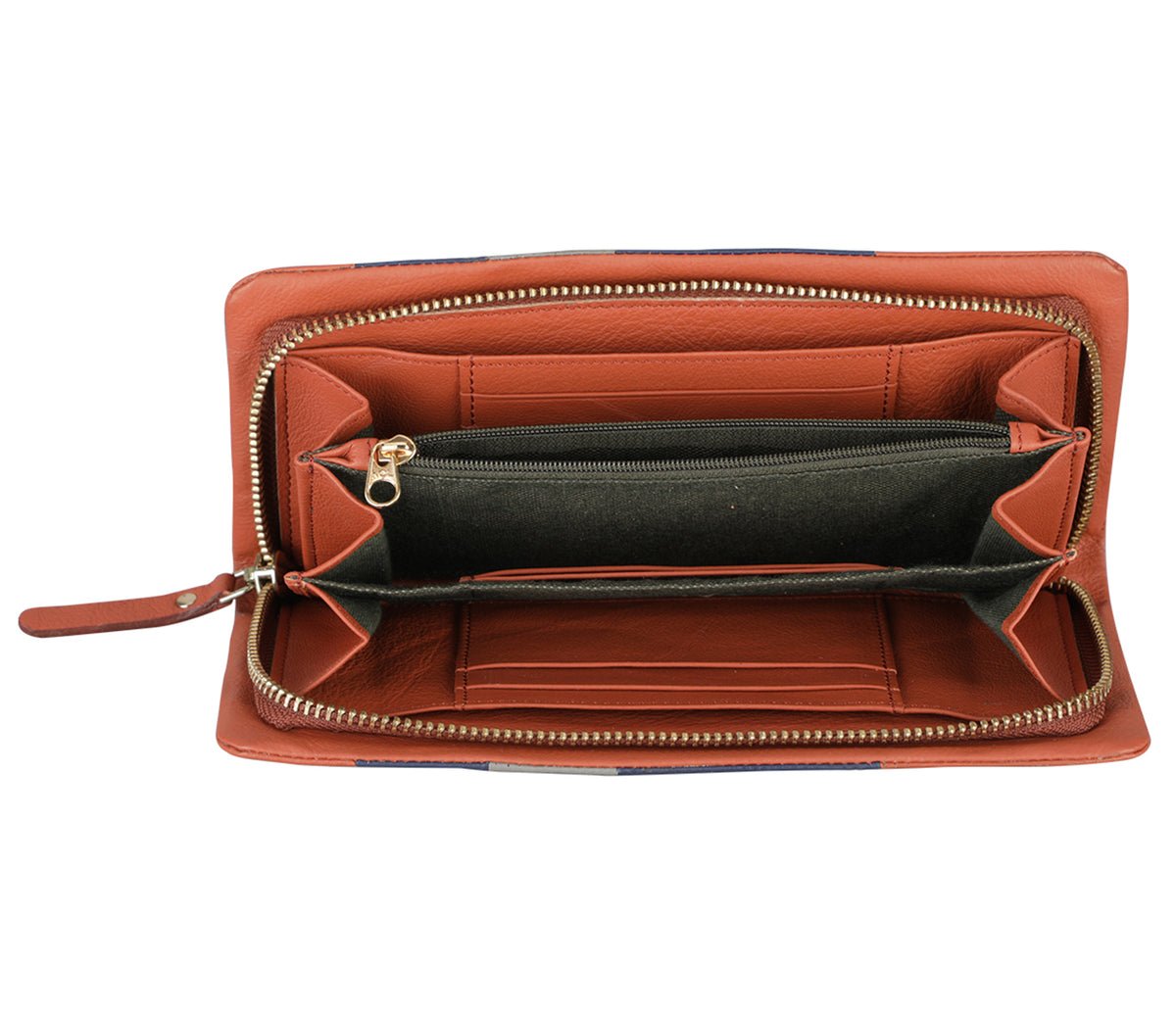 Valeria Womens Wallet - Tan