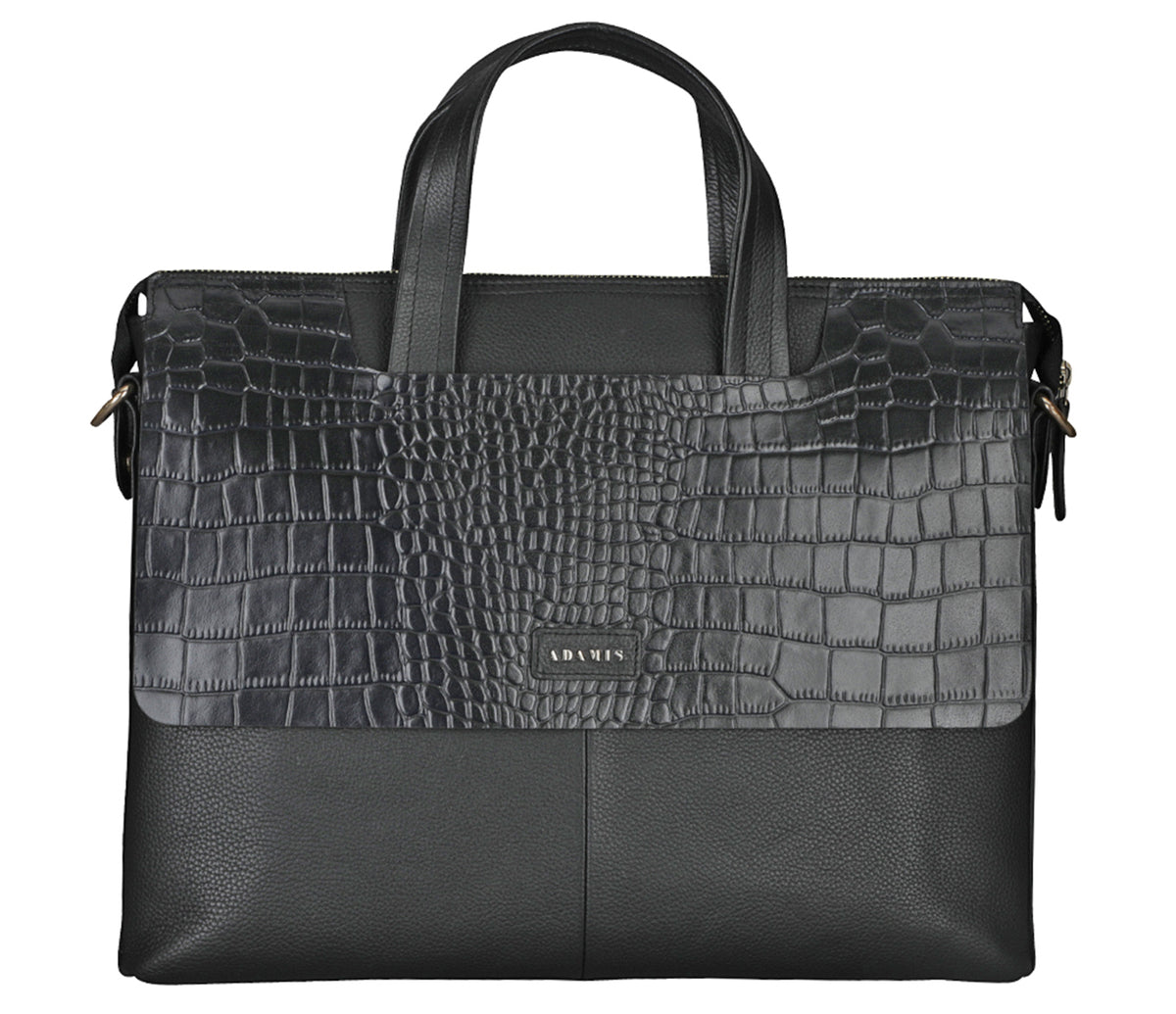 Ebner Laptop, Portfolio Bag - Black
