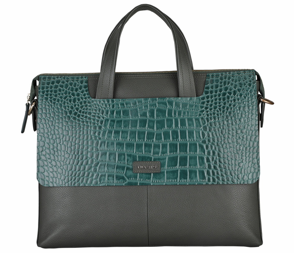 Ebner Laptop, Portfolio Bag - Green