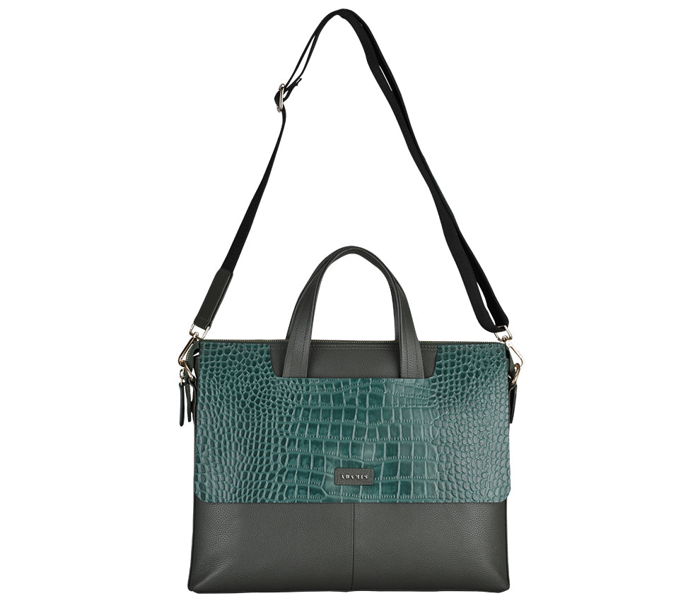 Ebner Laptop, Portfolio Bag - Green