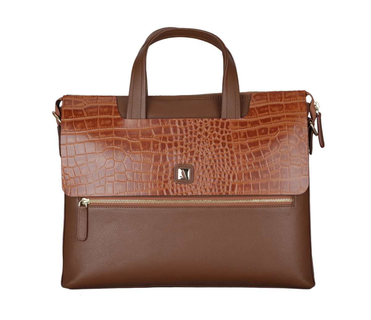 Ebner Laptop, Portfolio Bag - Tan