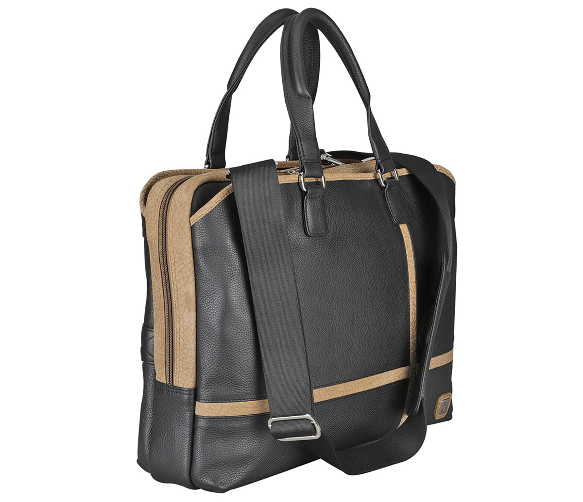 Samuel Laptop, Portfolio Bag - Black