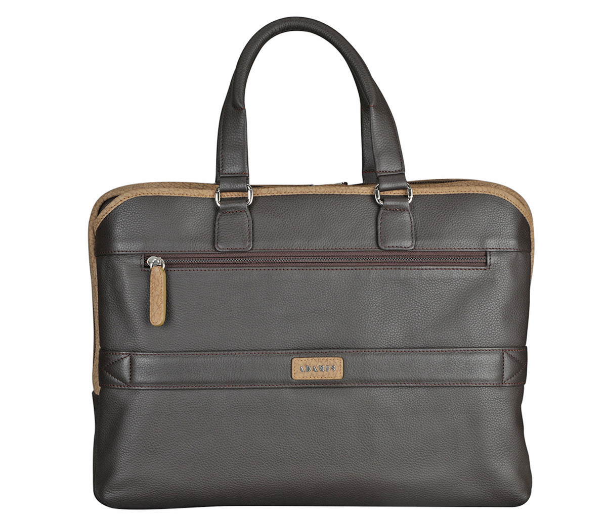 Samuel Laptop, Portfolio Bag - Brown