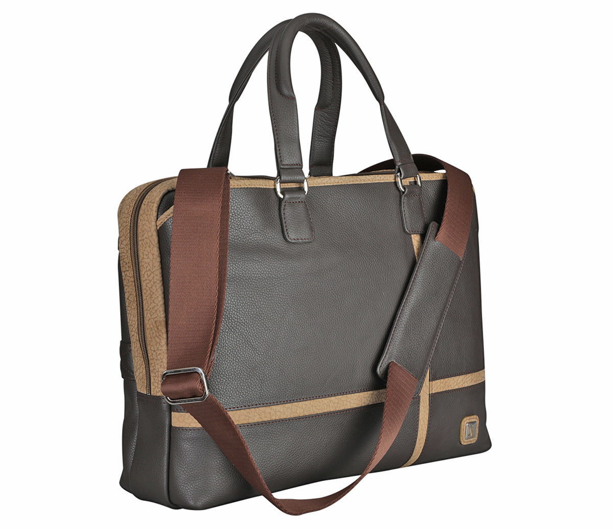 Samuel Laptop, Portfolio Bag - Brown
