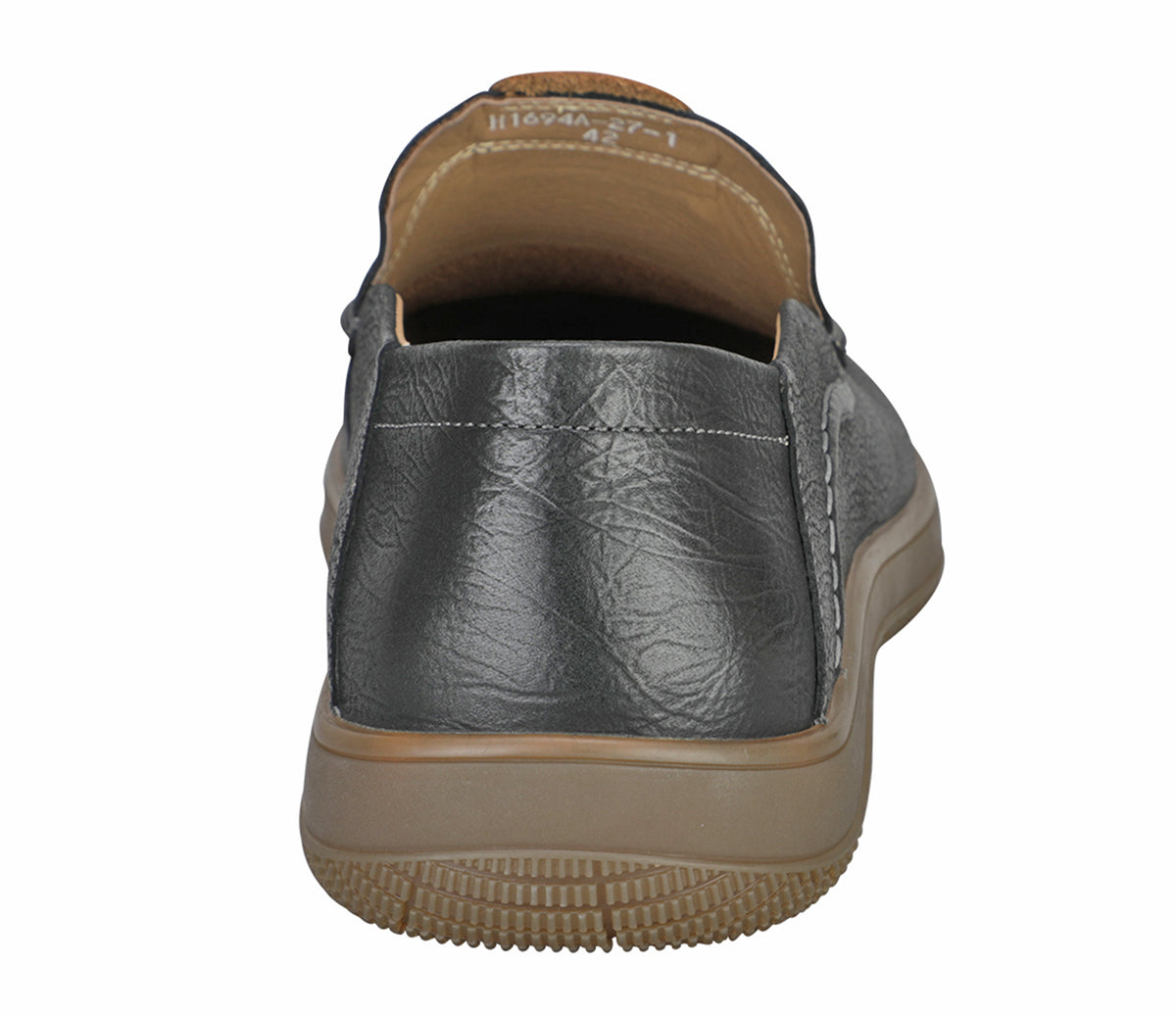 Moccasin In Soft Leather -Black