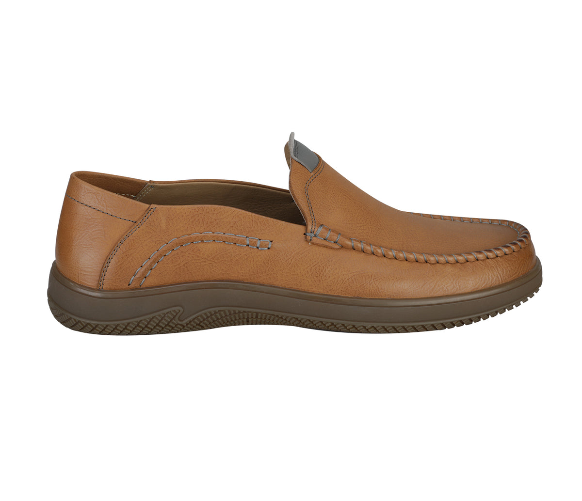 Moccasin In Soft Leather -Tan
