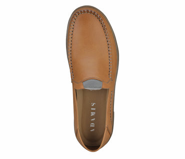 Moccasin In Soft Leather -Tan