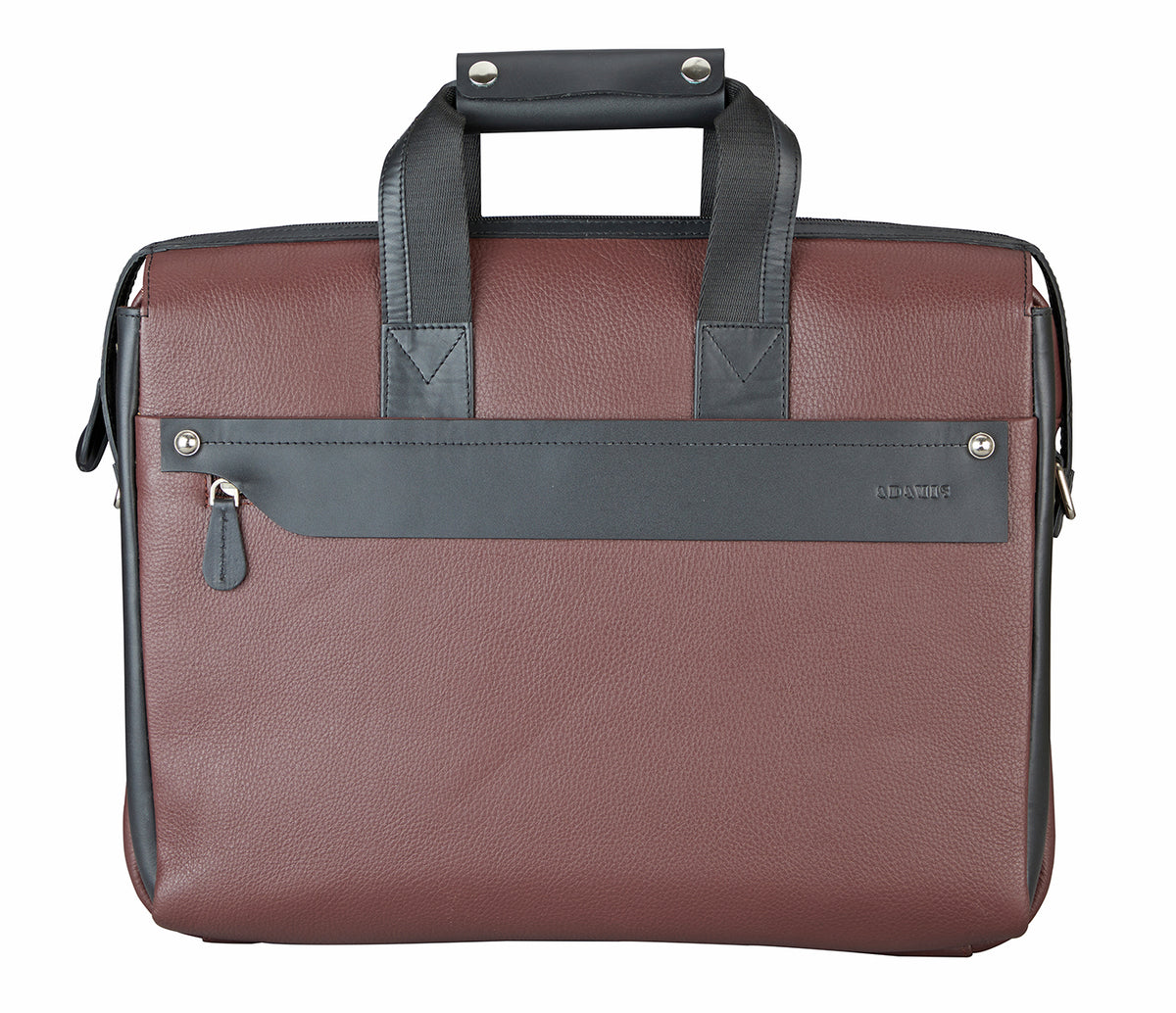 Henry Laptop, Portfolio Bag -Wine / Black