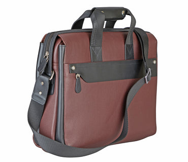 Henry Laptop, Portfolio Bag -Wine / Black
